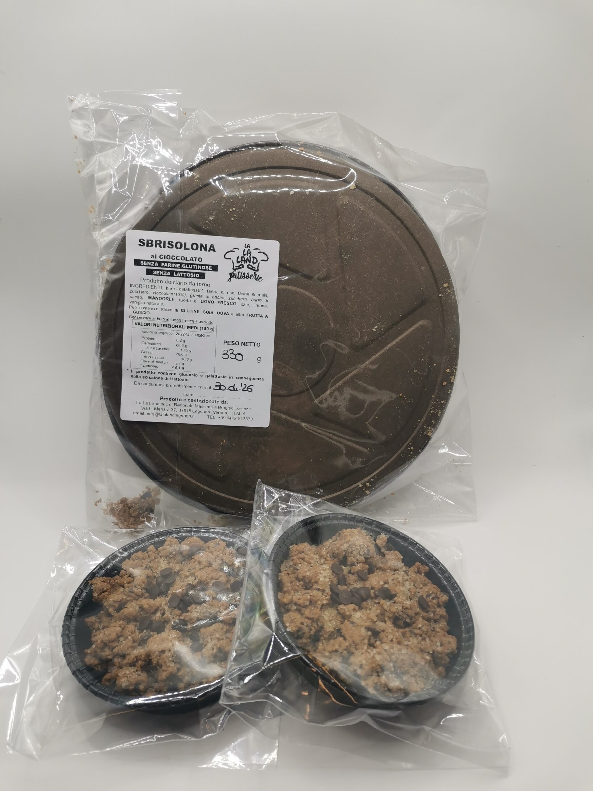Sbrisolona al cioccolato (Senza farine glutinose) - immagine 2