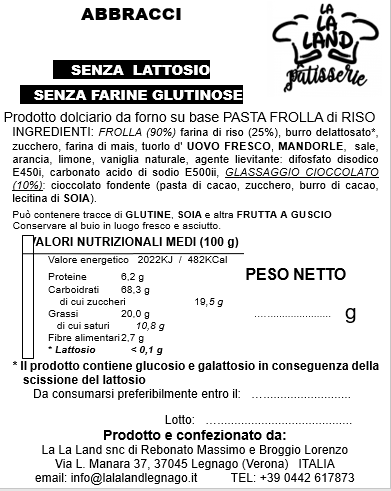 Abbracci (Senza farine glutinose)
