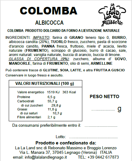 Colomba Albicocca - immagine 3