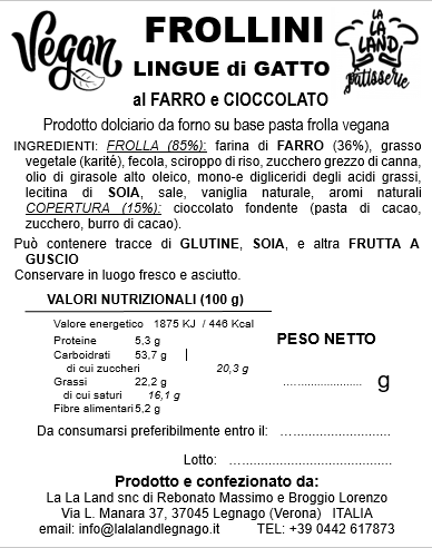 Lingue di Gatto Ve - immagine 3