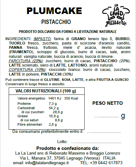 Plumcake al Pistacchio - immagine 2